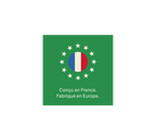 Conçu en France. Fabriqué en Europe.